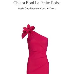 Chiara Boni La Petite Robe Gosia One-Shoulder Cocktail Dress
